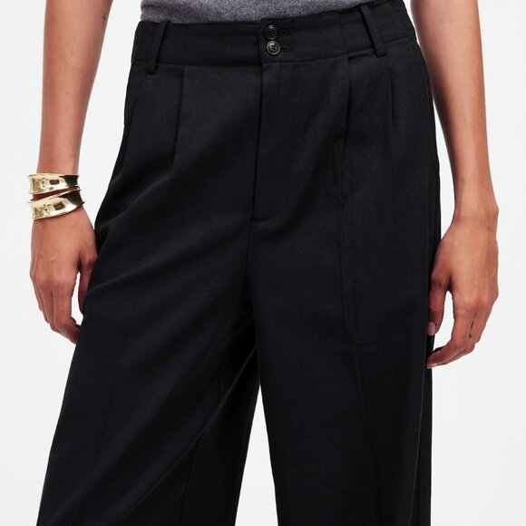 NWT The Harlow Wide Leg Pant in Drapey Twill - Picture 5 of 8